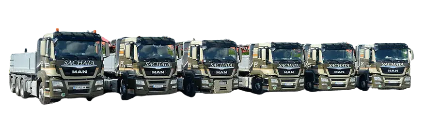 LKWs der Flotte von PS Transporte LKWs der Flotte von PS Transporte